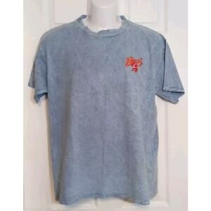 Vintage Tampa Bay Bucs Jewel Tones Stonewash Blue Large